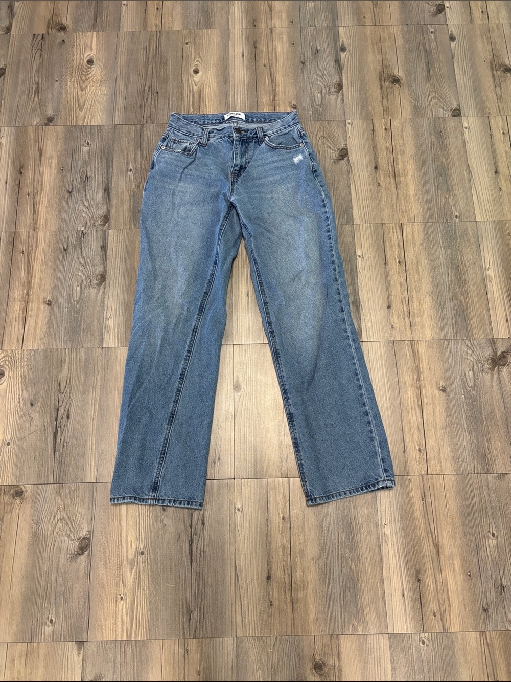 RSQ Straight-Leg Women’s Jeans in Medium Blue Wash